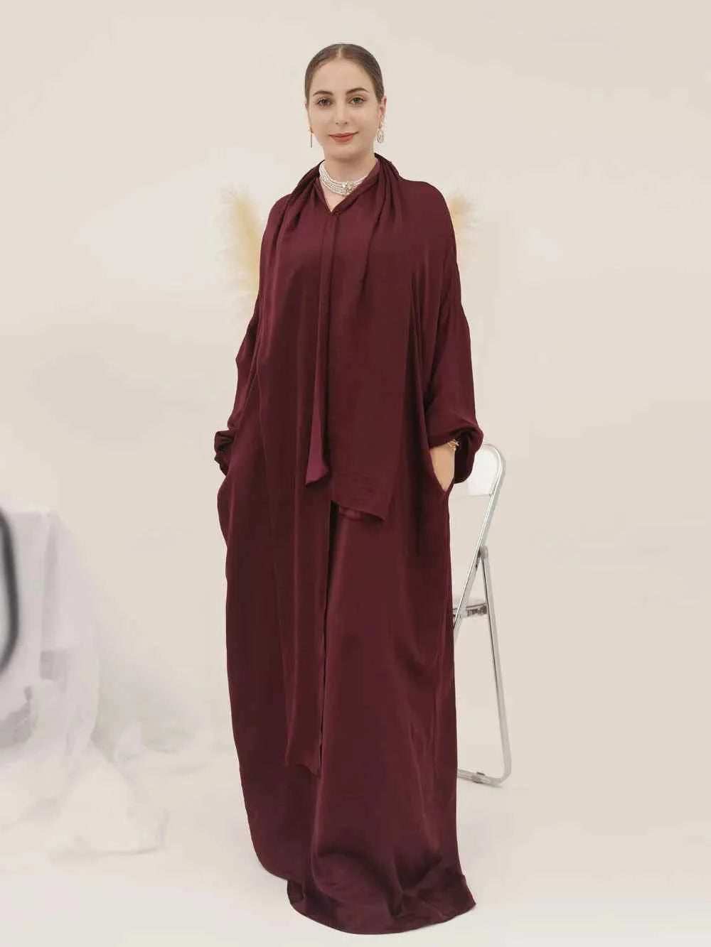 Ramadan Hooded Abaya - Abaya Vida