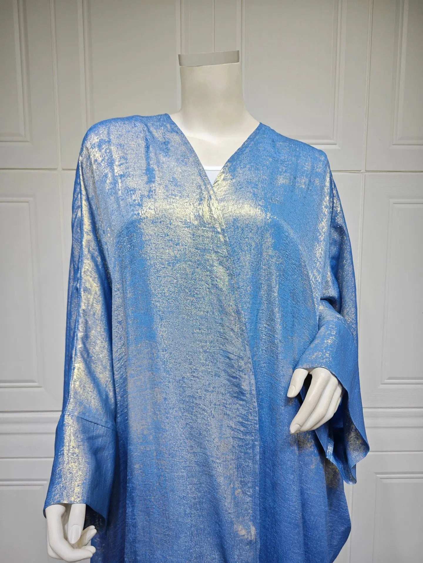 Luxe Satin Batwing Abaya - Abaya Vida