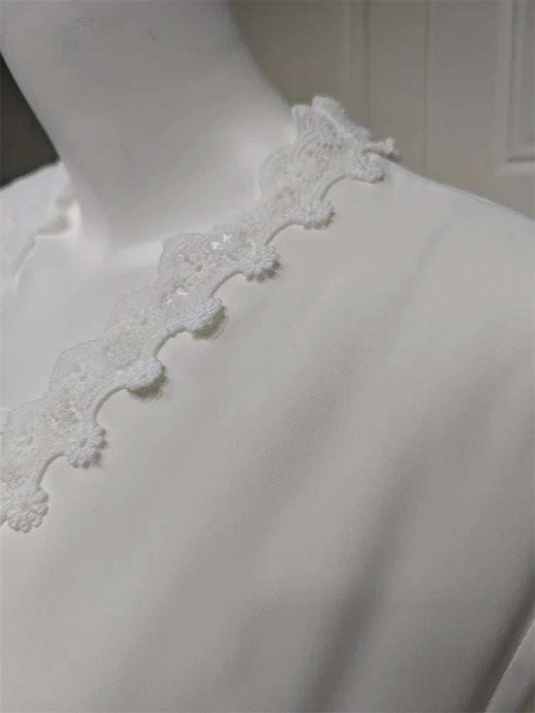 Ivory Lace Abaya - Abaya Vida