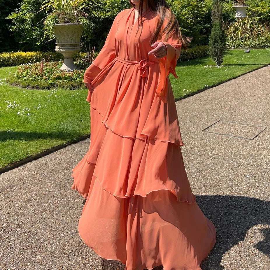 Lightweight Chiffon Abaya - Abaya Vida