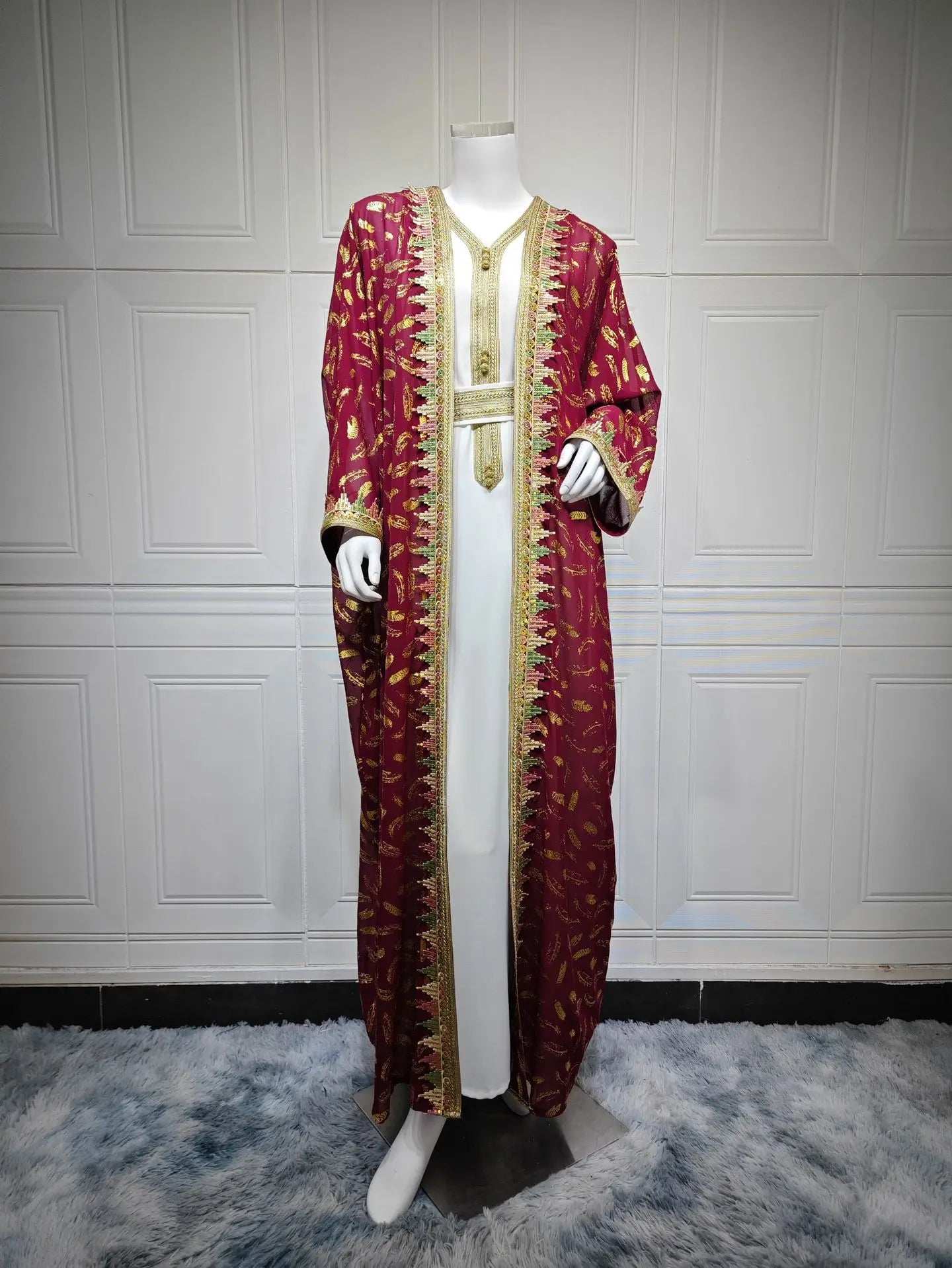 Regal 3-Piece Abaya Set - Abaya Vida
