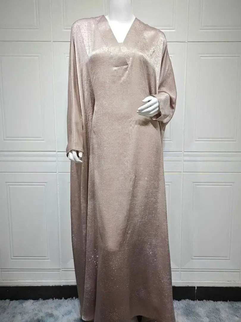 Satin Grace Abaya - Abaya Vida