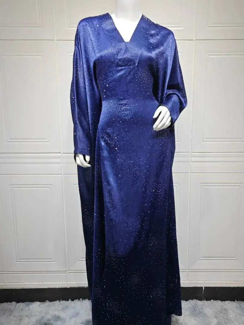 Satin Grace Abaya - Abaya Vida