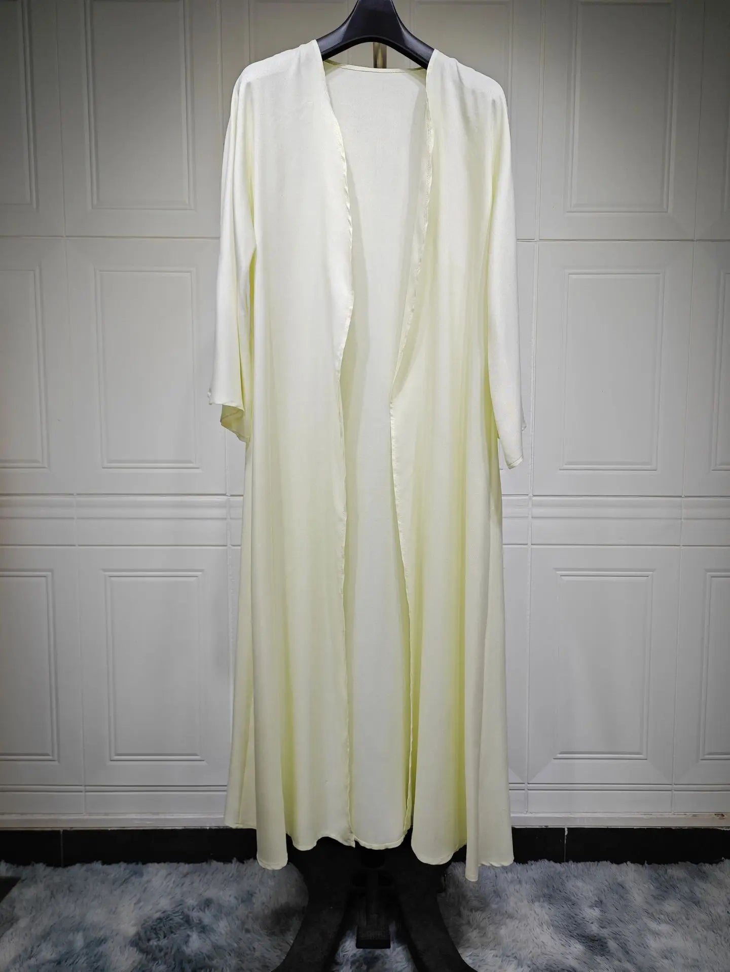 Eid Cardigan Robe – Wide Draped Open Front Abaya | AbayaVida