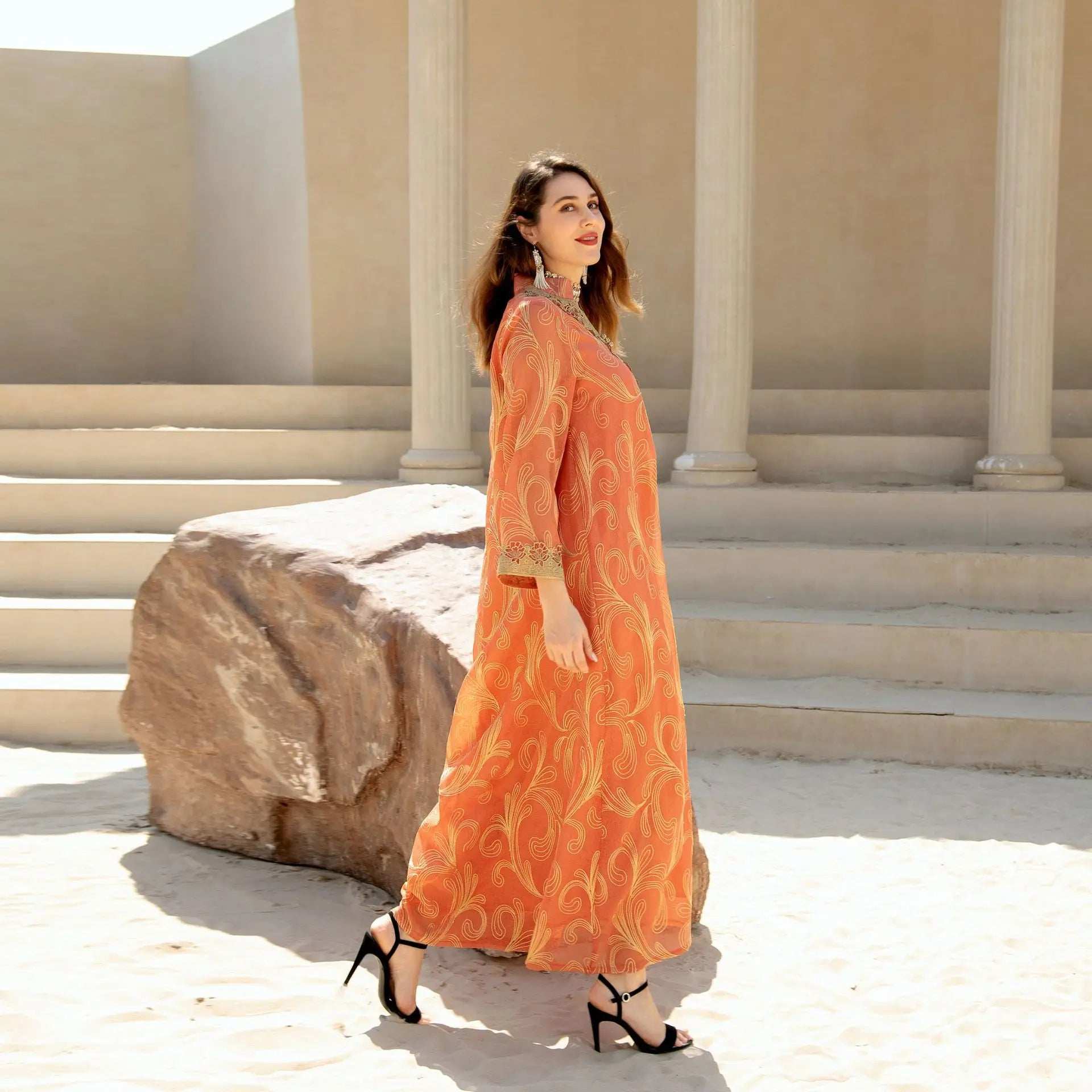 Elegant Wedding Kaftan Abaya - Abaya Vida