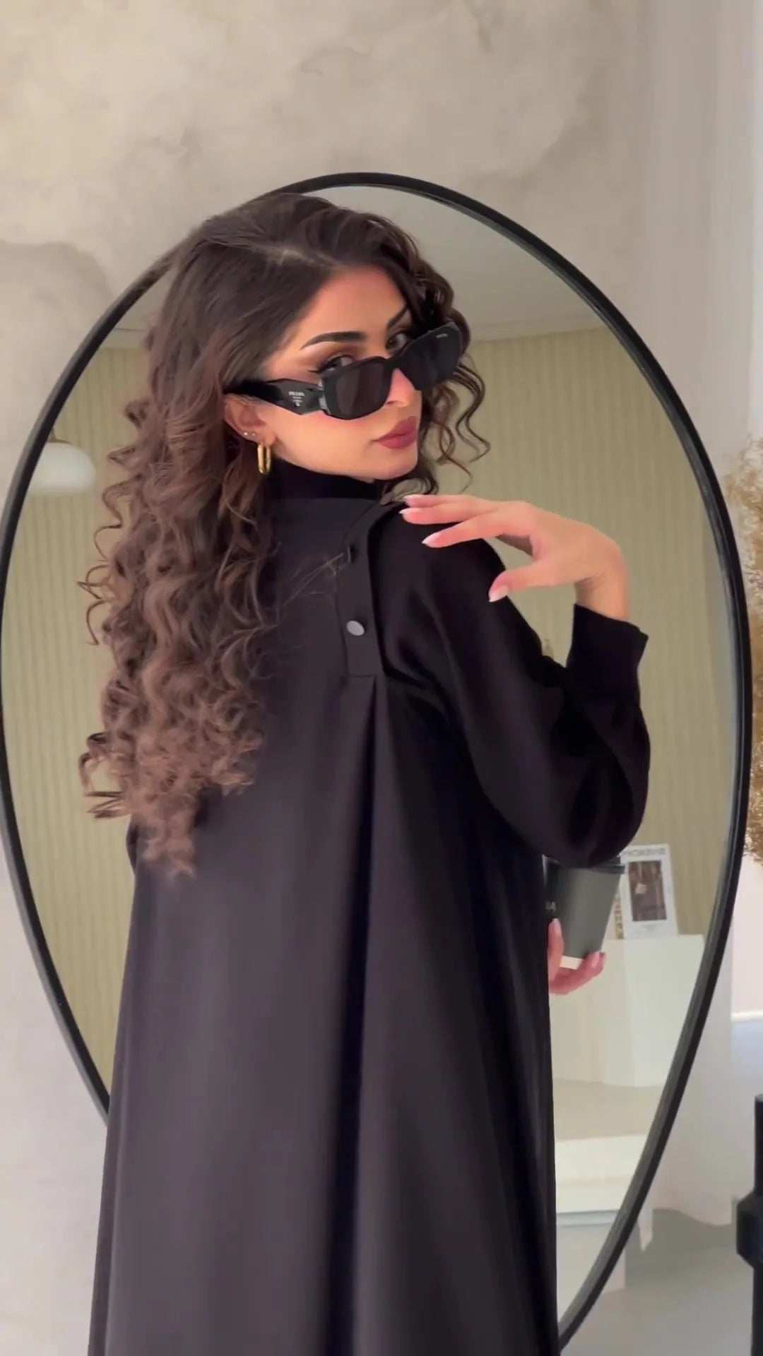 Elegant Streetwear Kaftan Abaya - Abaya Vida