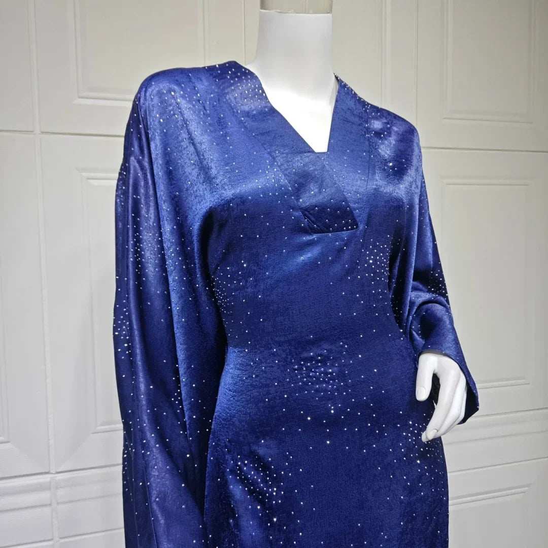 Satin Grace Abaya - Abaya Vida