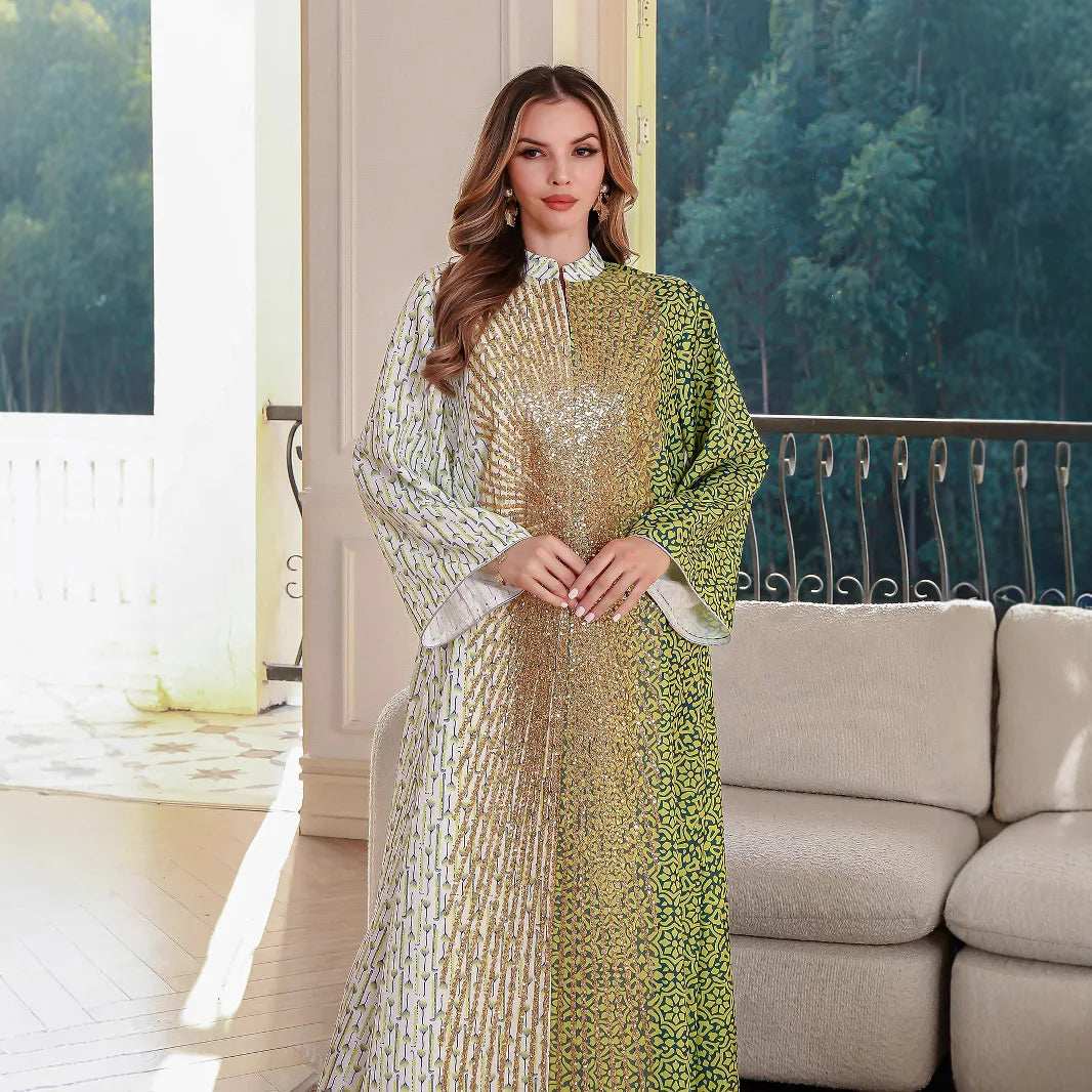 Twilight Sequin Festival Abaya - Abaya Vida