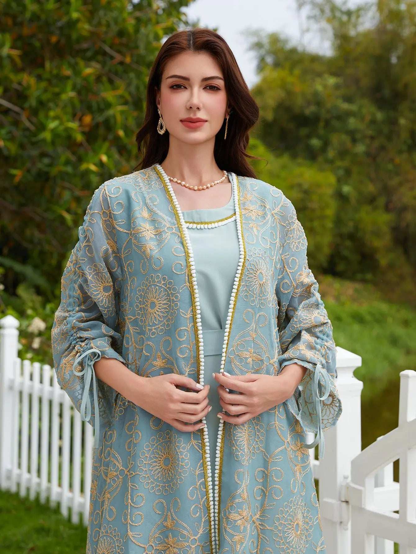 Twin Set Modest Abaya - Abaya Vida