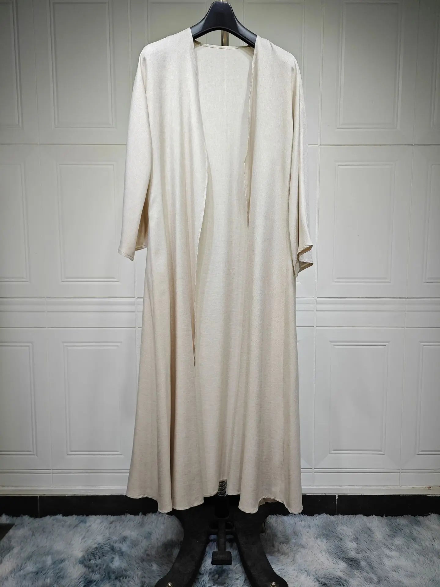 Eid Cardigan Robe – Wide Draped Open Front Abaya | AbayaVida