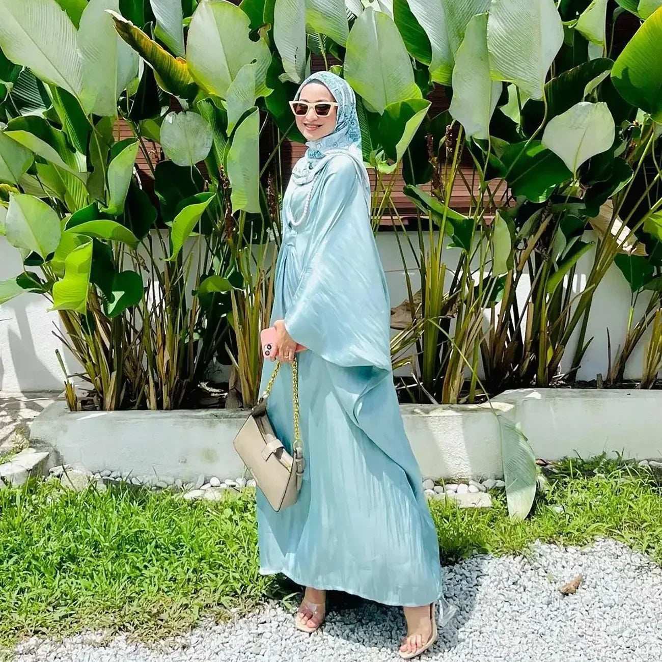 Malay Batwing Abaya - Abaya Vida