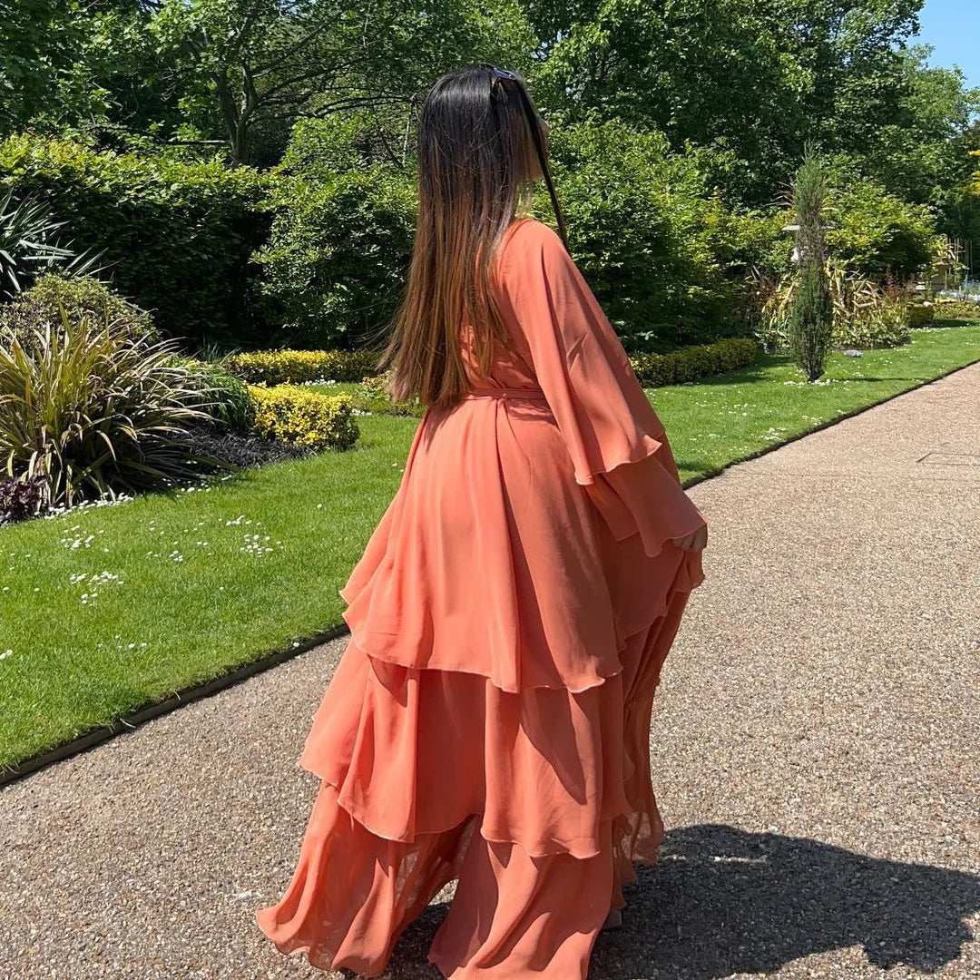 Lightweight Chiffon Abaya - Abaya Vida