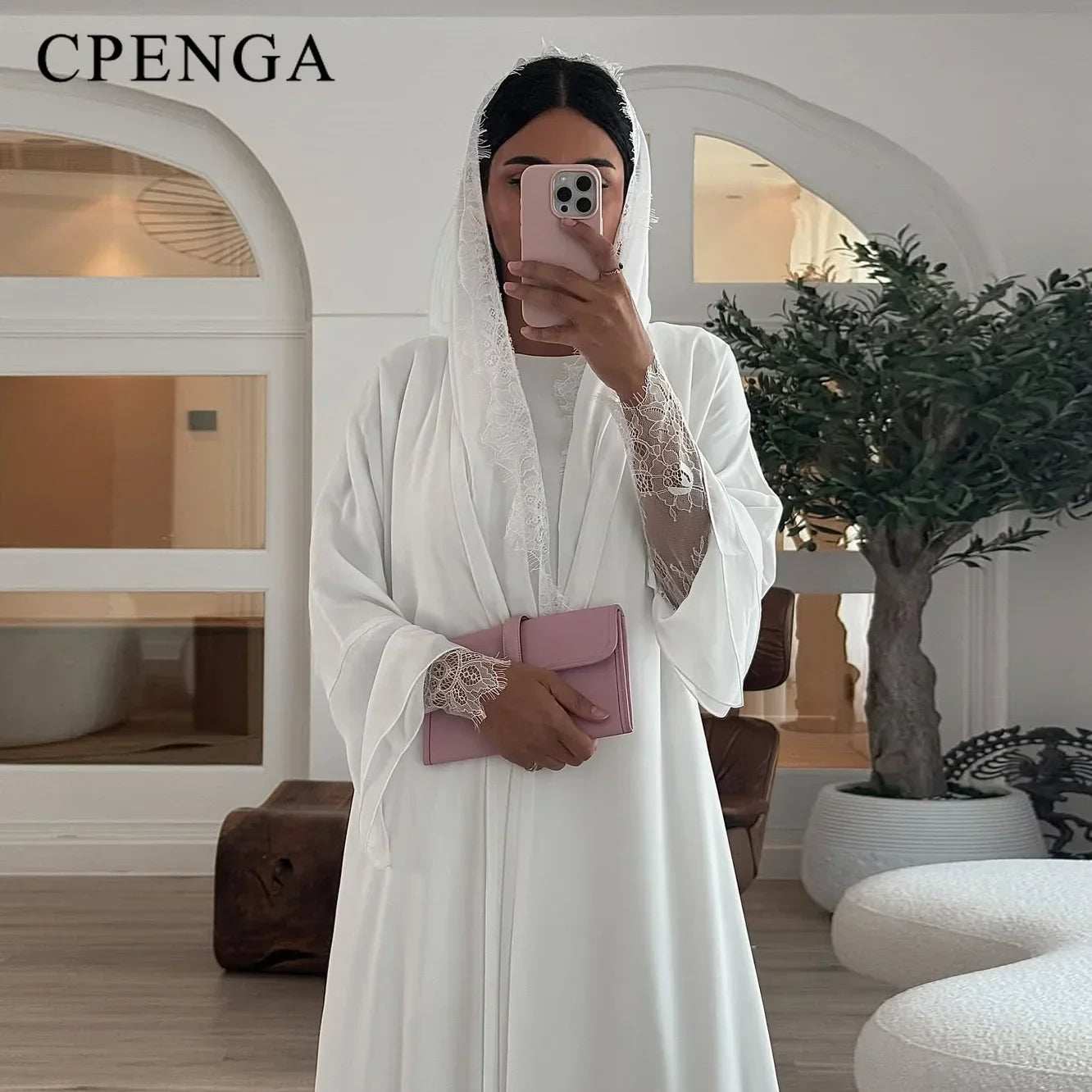 Luxe Chiffon Abaya Set - Abaya Vida