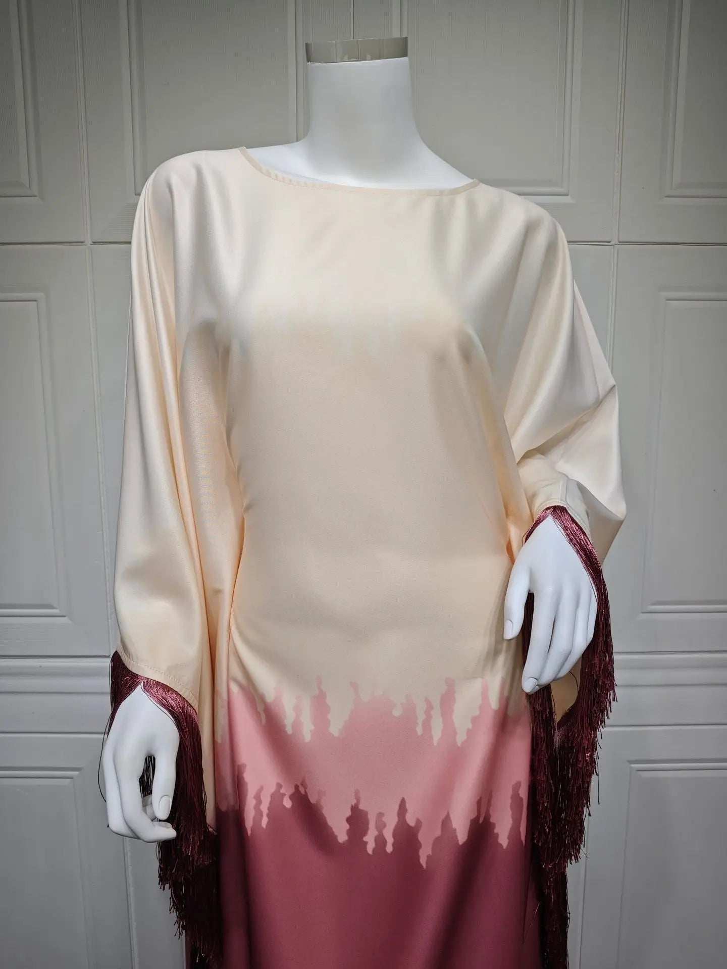 Gradient Tassel Dress - Abaya Vida