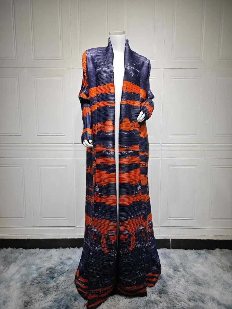 Luxury Pleated Abaya - Abaya Vida