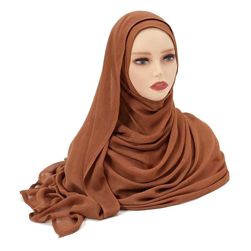 Breathable Modal Hijab – Lightweight & Oversized - Abaya Vida