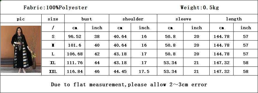 Embroidered Stripe Abaya - Abaya Vida