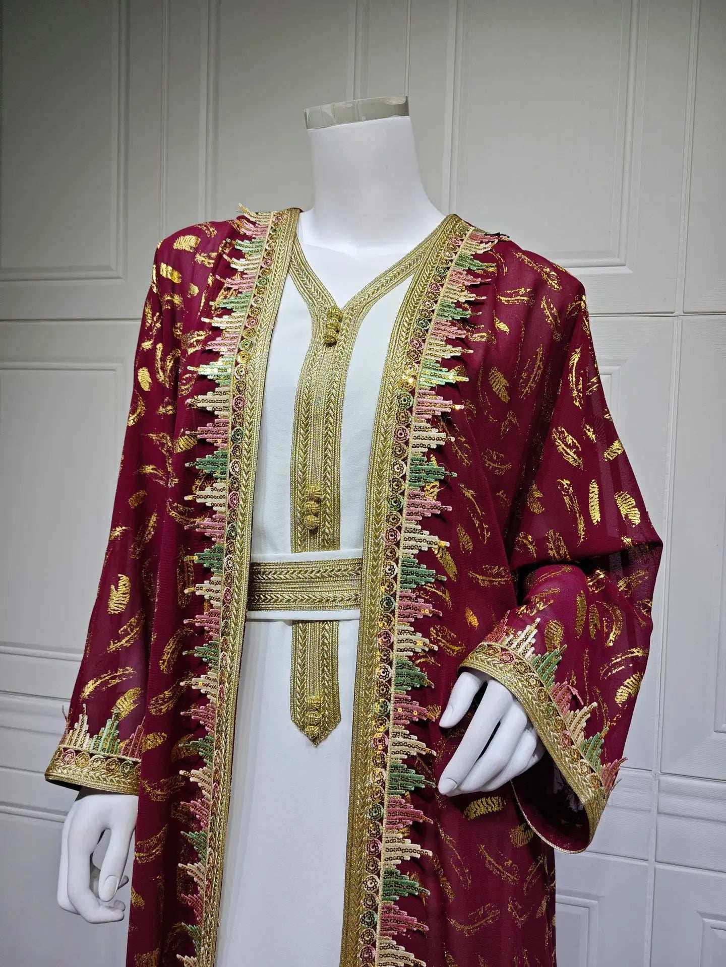 Regal 3-Piece Abaya Set - Abaya Vida