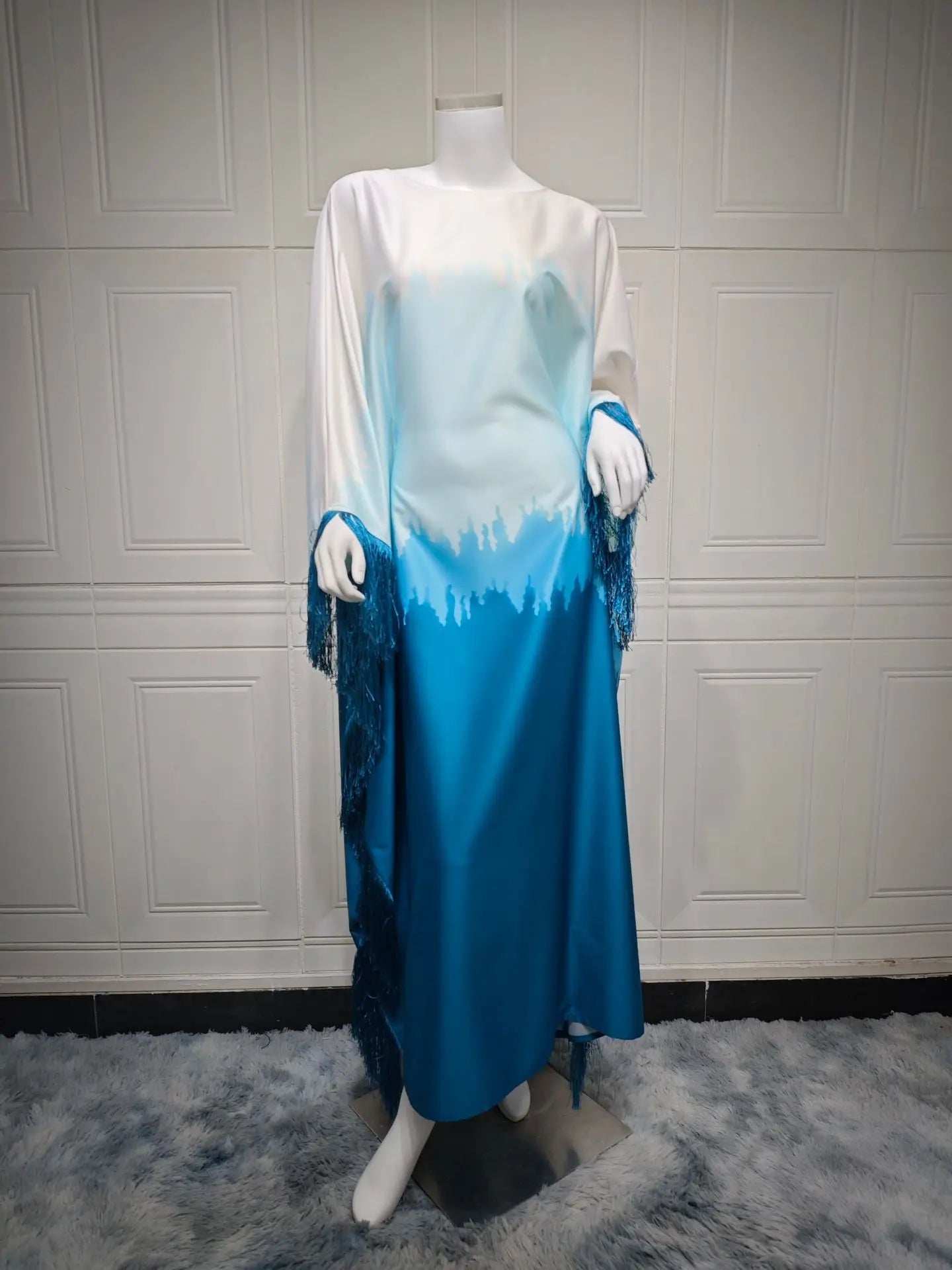 Gradient Tassel Dress - Abaya Vida