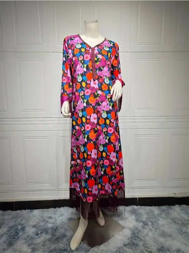 Tassel Grace Kaftan - Abaya Vida