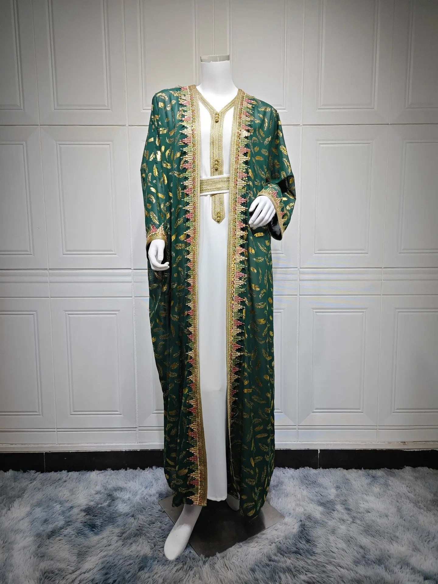 Regal 3-Piece Abaya Set - Abaya Vida