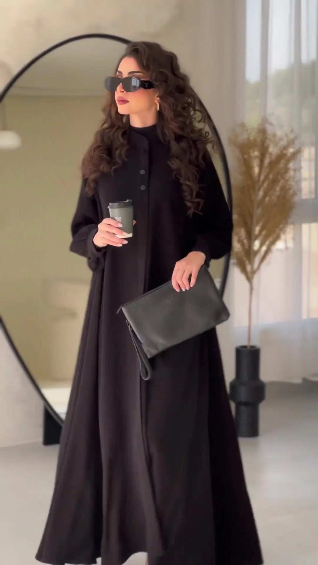 Elegant Streetwear Kaftan Abaya - Abaya Vida