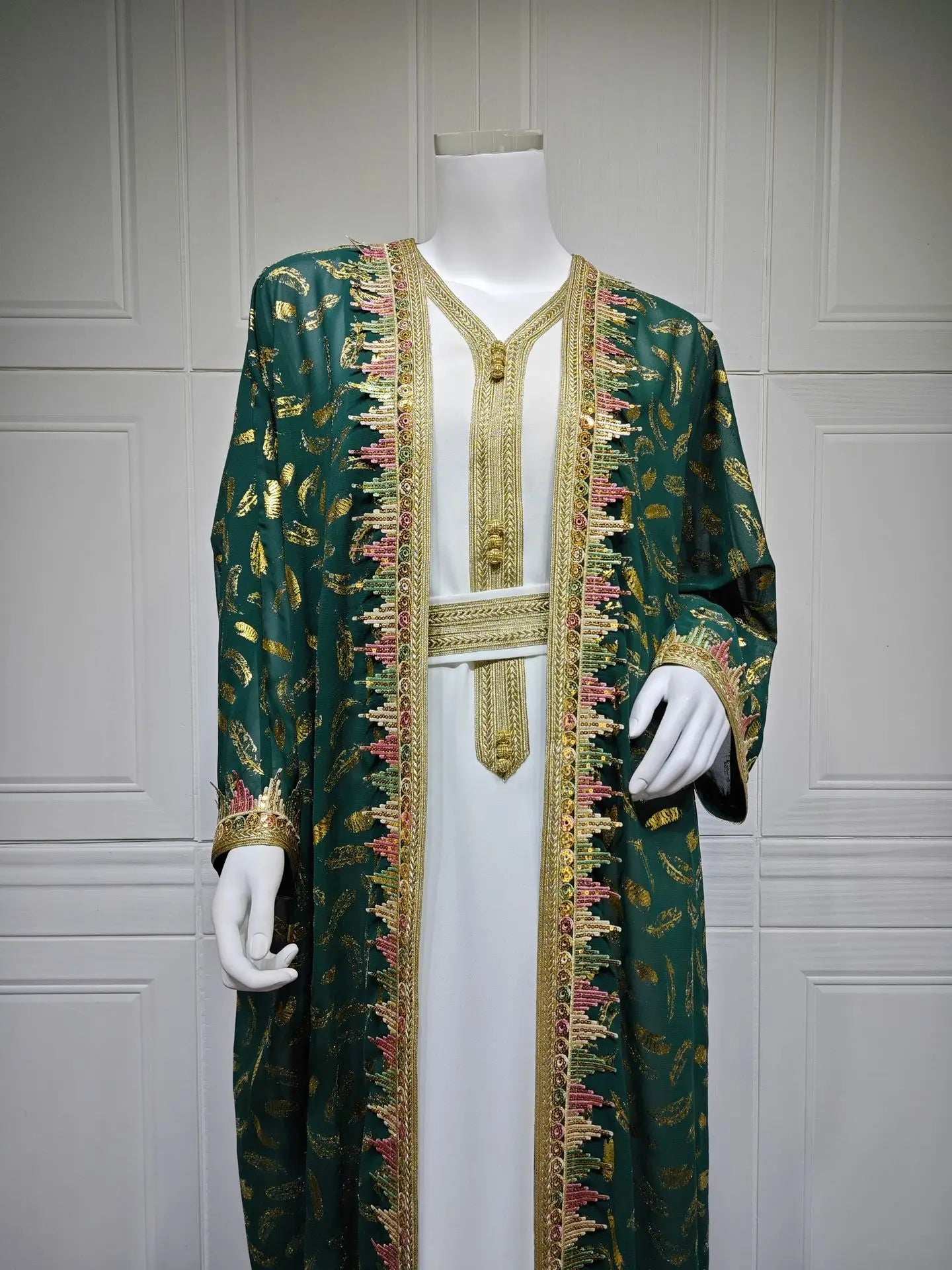 Regal 3-Piece Abaya Set - Abaya Vida