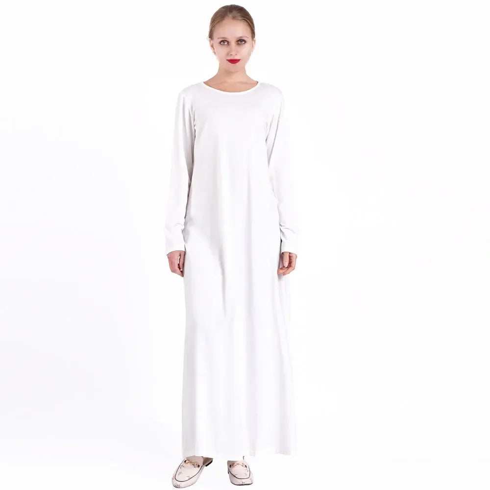 Belted Embroidered Abaya - Abaya Vida