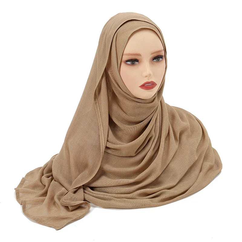 Breathable Modal Hijab – Lightweight & Oversized - Abaya Vida