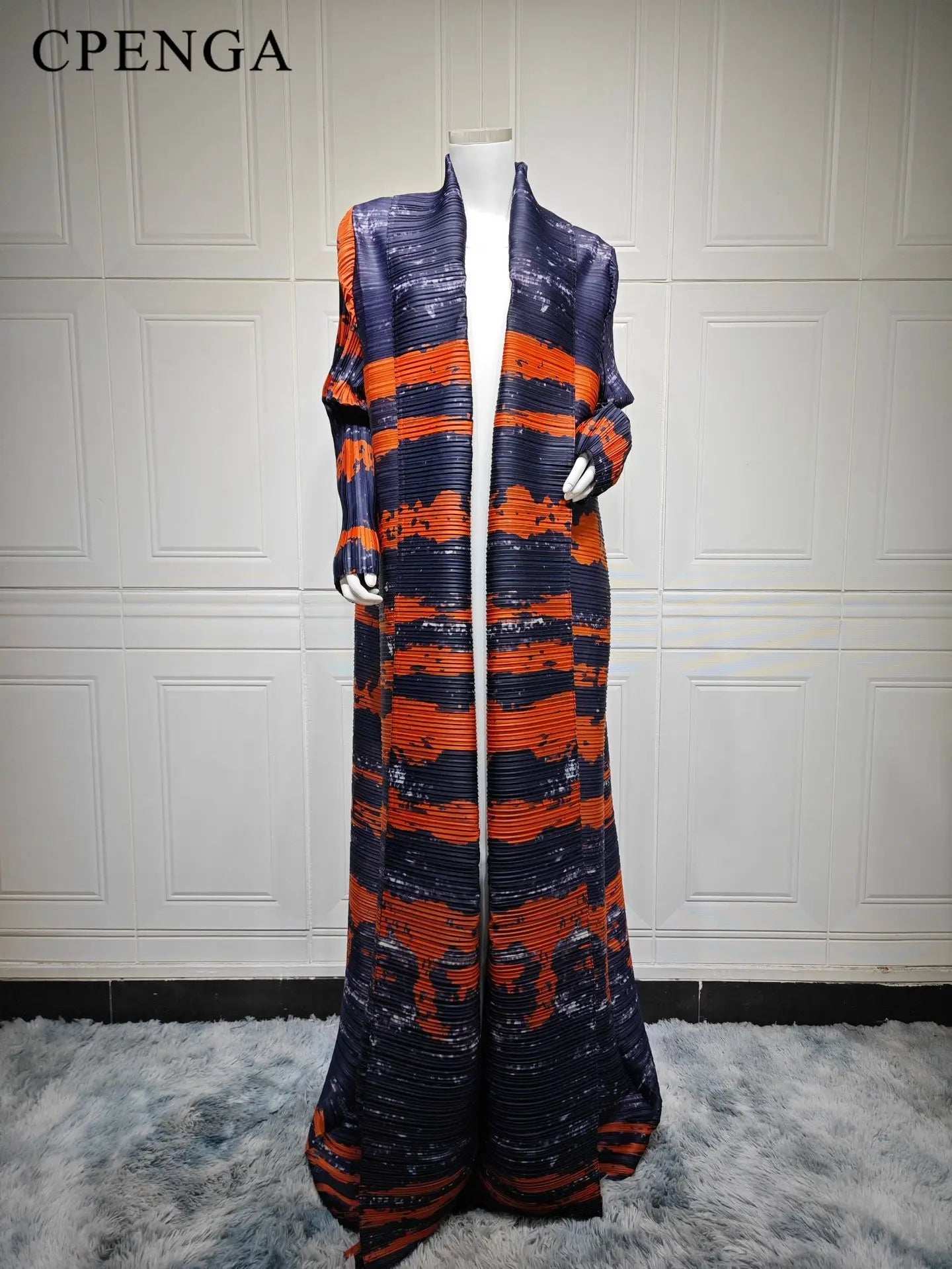 Luxury Pleated Abaya - Abaya Vida