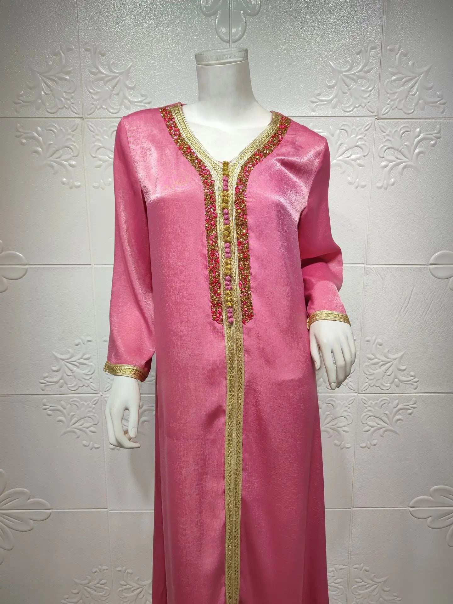 Diamond Splice Abaya - Abaya Vida