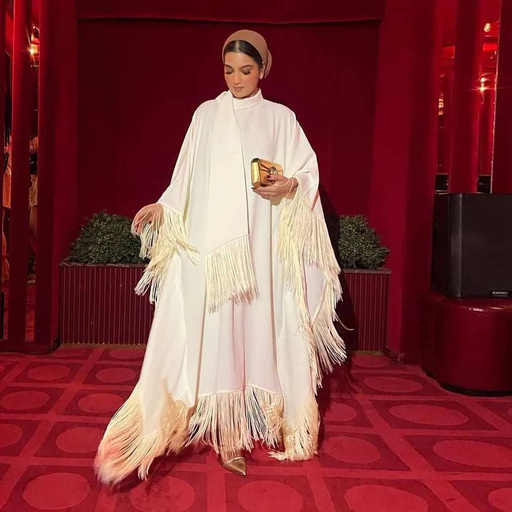 Tassel Kaftan Abaya - Abaya Vida