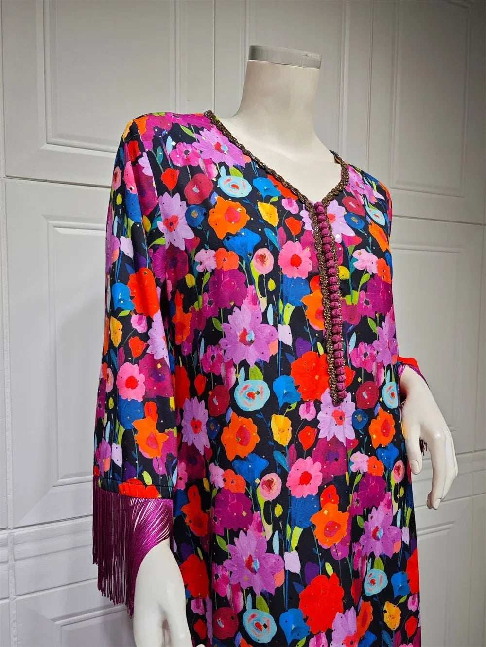 Tassel Grace Kaftan - Abaya Vida