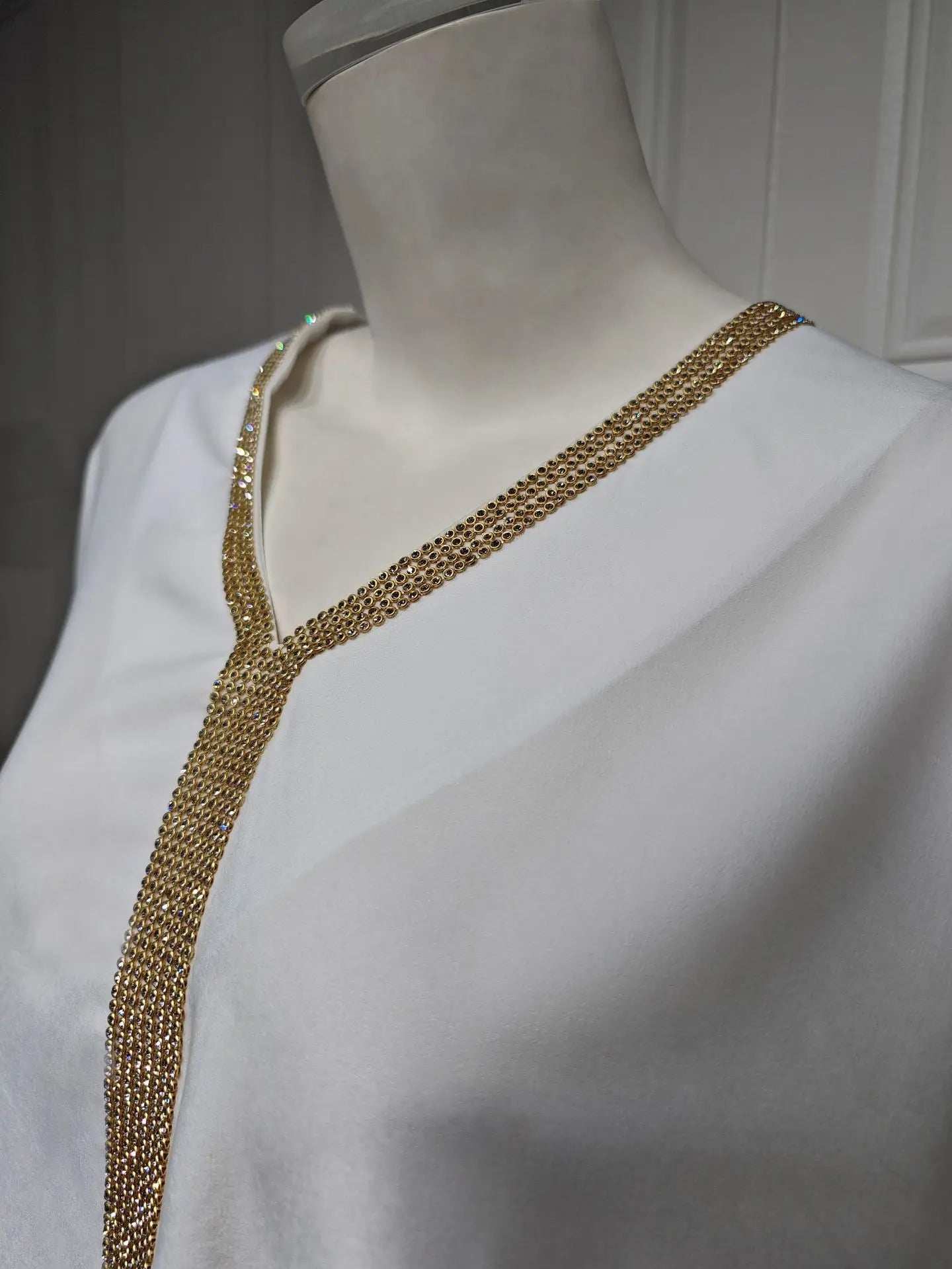 Crystal Batwing Diamond Abaya - Abaya Vida