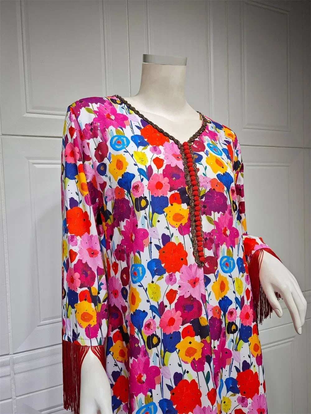 Tassel Grace Kaftan - Abaya Vida