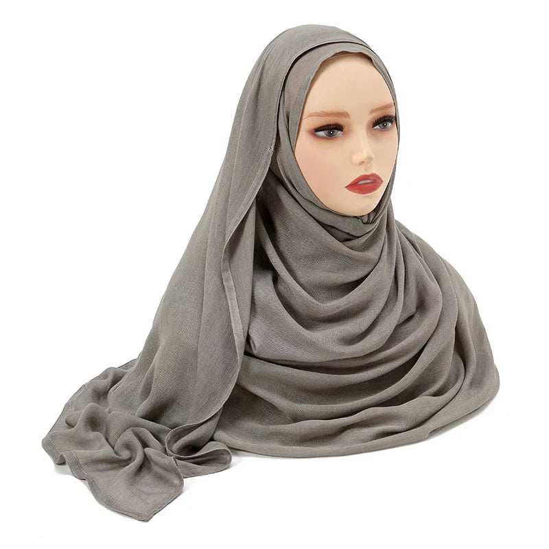 Breathable Modal Hijab – Lightweight & Oversized - Abaya Vida