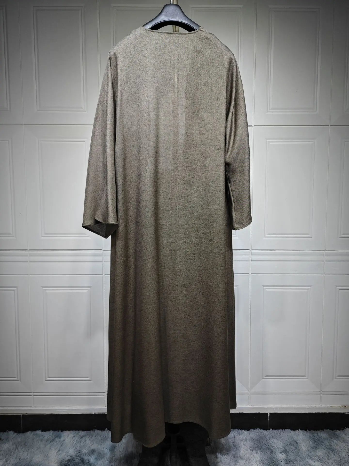 Eid Cardigan Robe – Wide Draped Open Front Abaya | AbayaVida