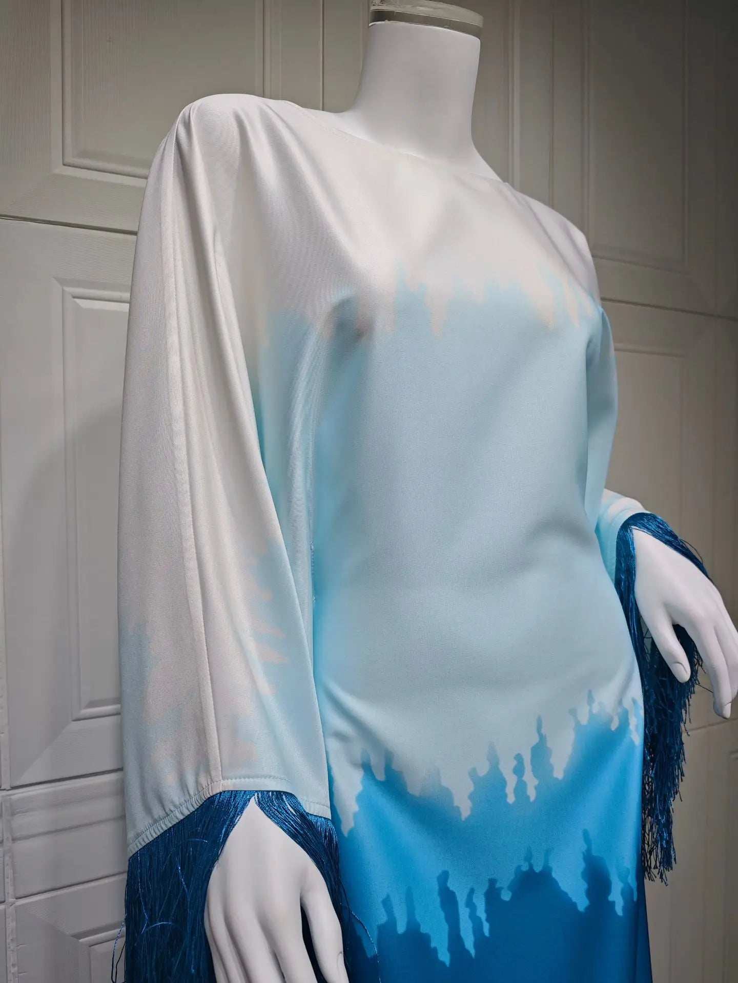 Gradient Tassel Dress - Abaya Vida