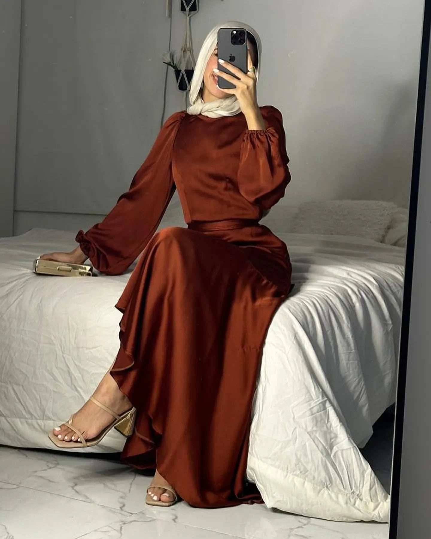 Elegant Maxi Dress - Abaya Vida