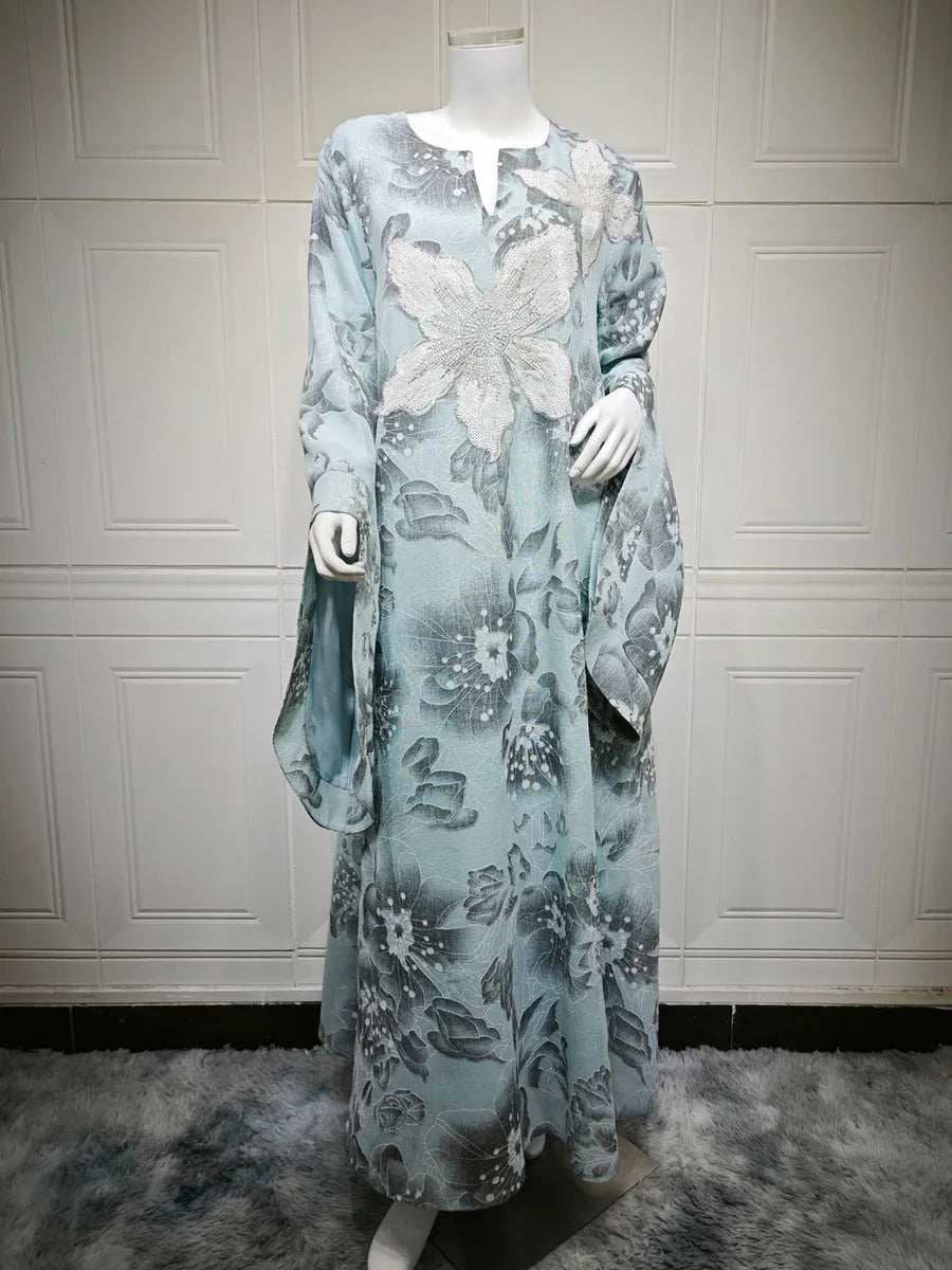 Royal Sequin Abaya - Abaya Vida