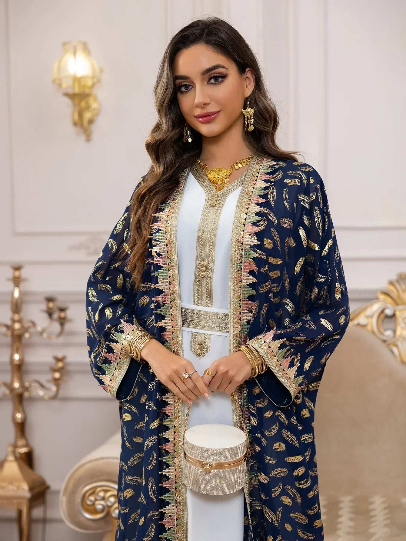 Regal 3-Piece Abaya Set - Abaya Vida