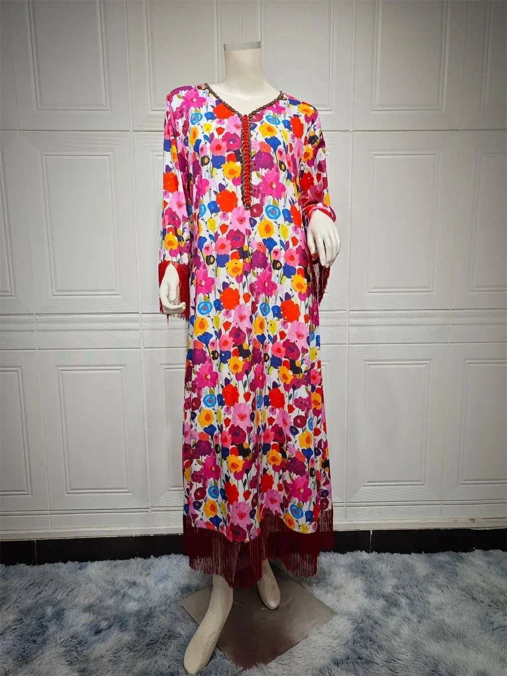 Tassel Grace Kaftan - Abaya Vida