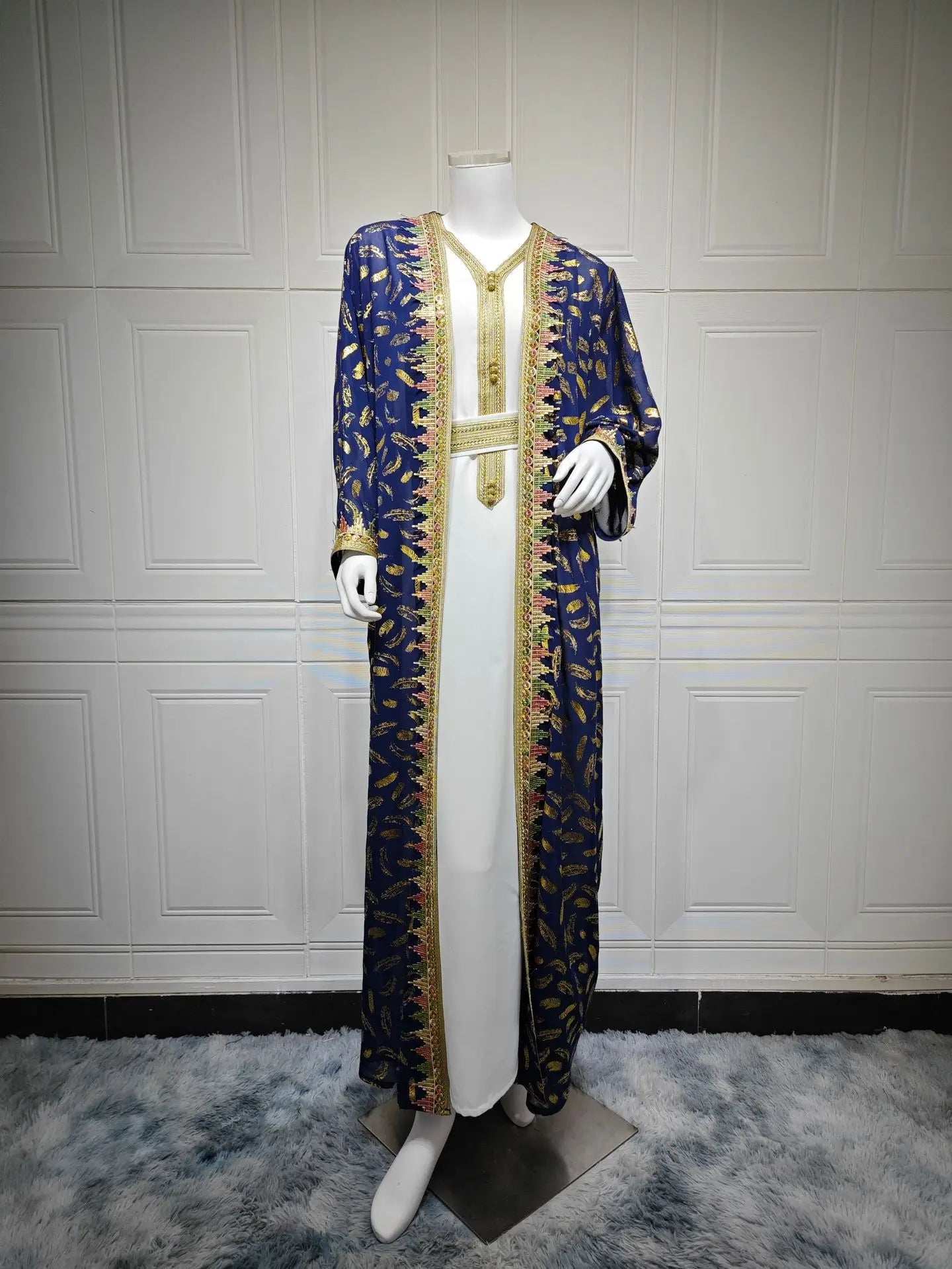 Regal 3-Piece Abaya Set - Abaya Vida