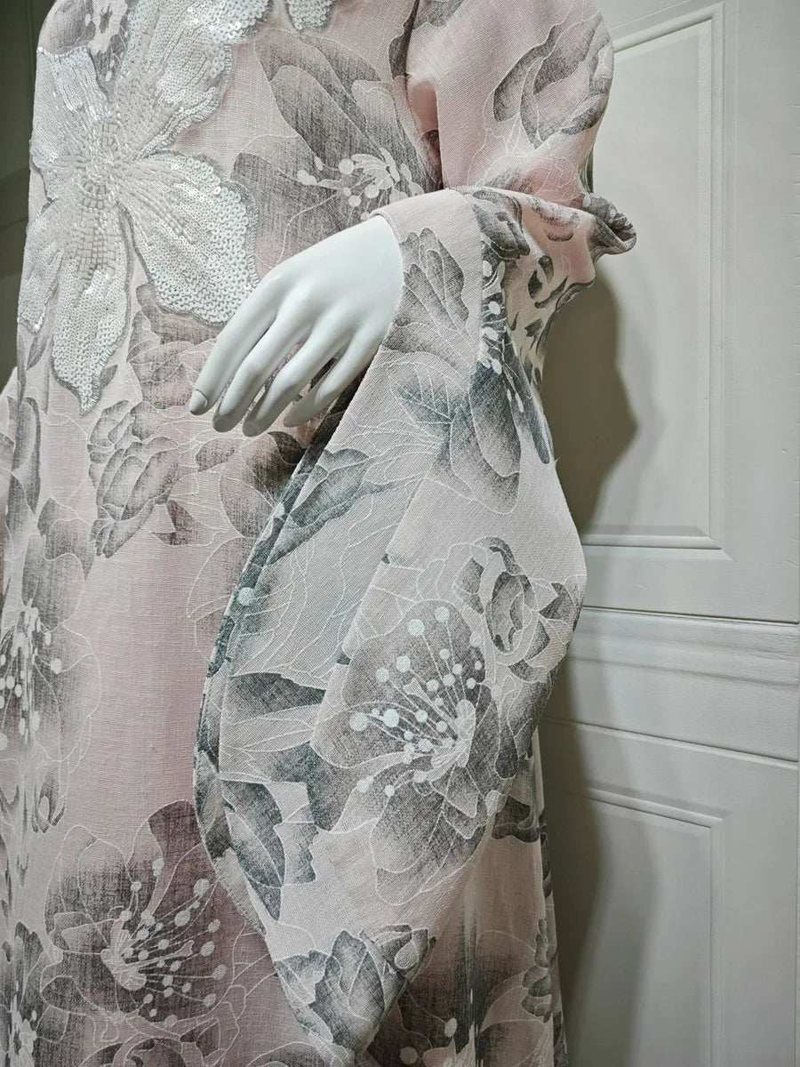 Royal Sequin Abaya - Abaya Vida