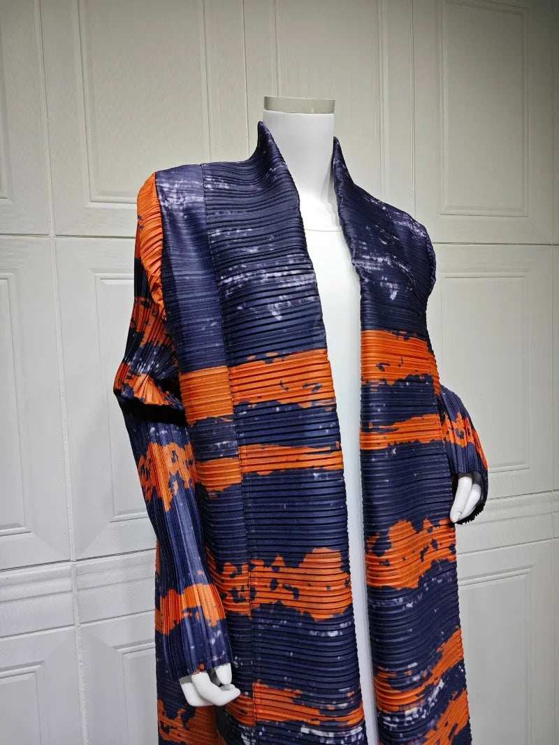 Luxury Pleated Abaya - Abaya Vida