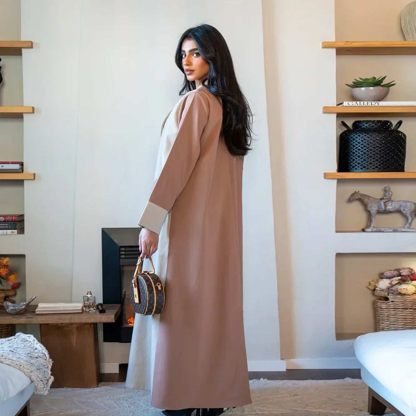 Sahar Pink Abaya - Abaya Vida
