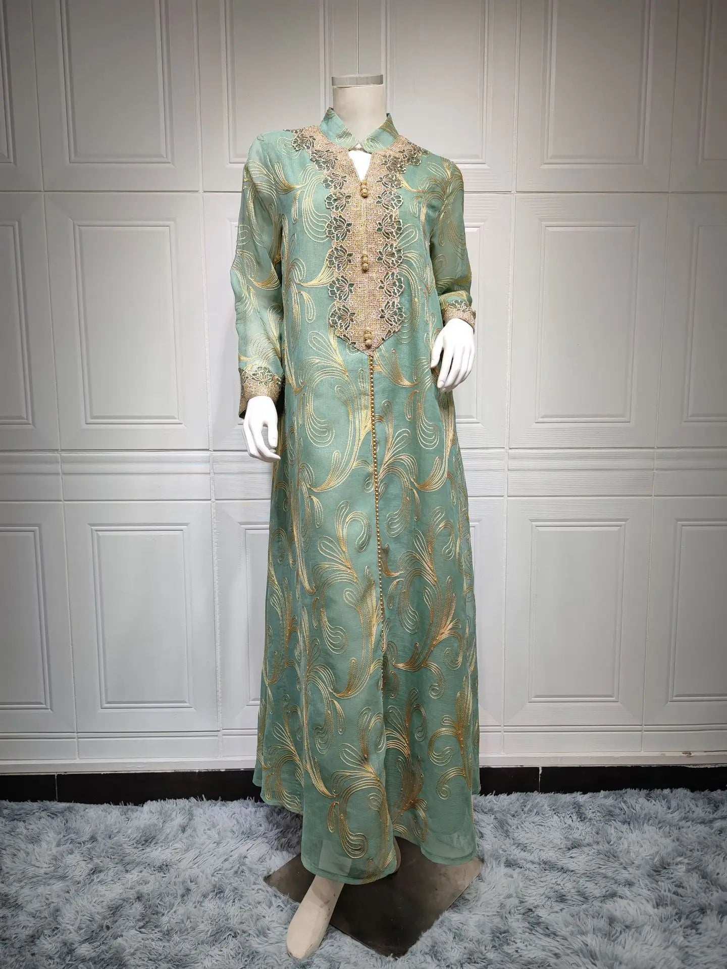 Elegant Wedding Kaftan Abaya - Abaya Vida
