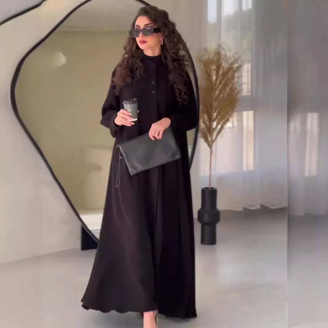 Elegant Streetwear Kaftan Abaya - Abaya Vida