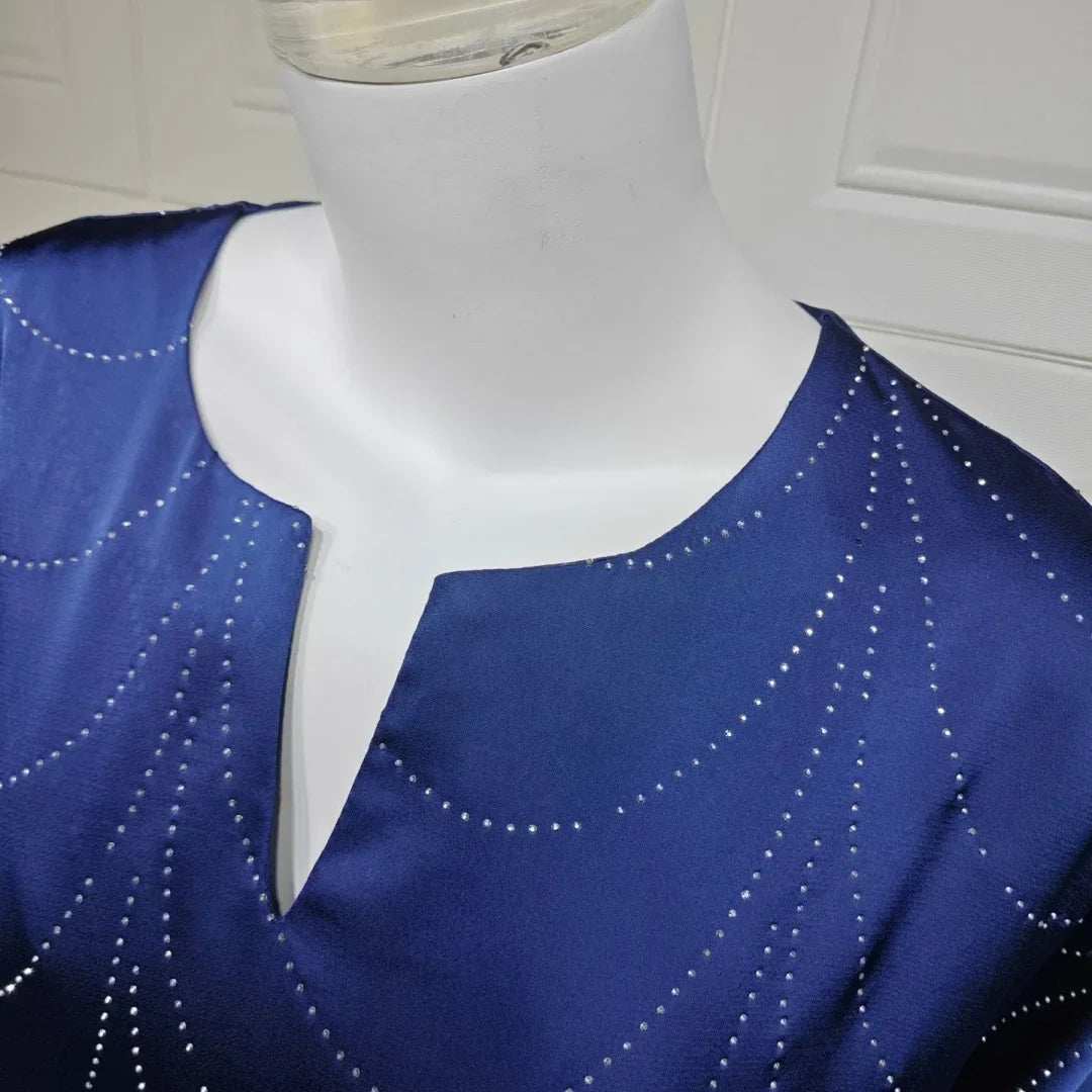 Diamond Satin Abaya - Abaya Vida