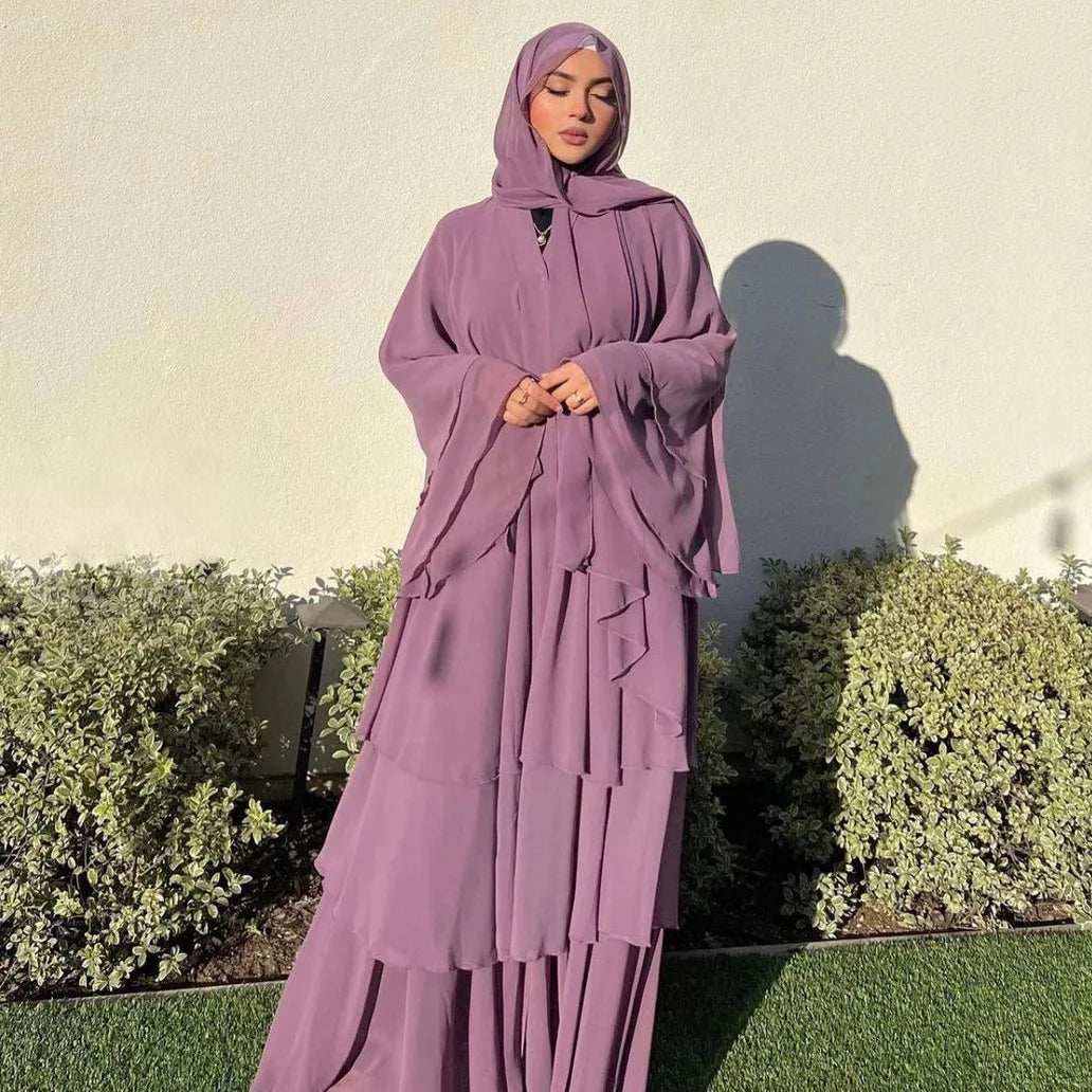 Lightweight Chiffon Abaya - Abaya Vida
